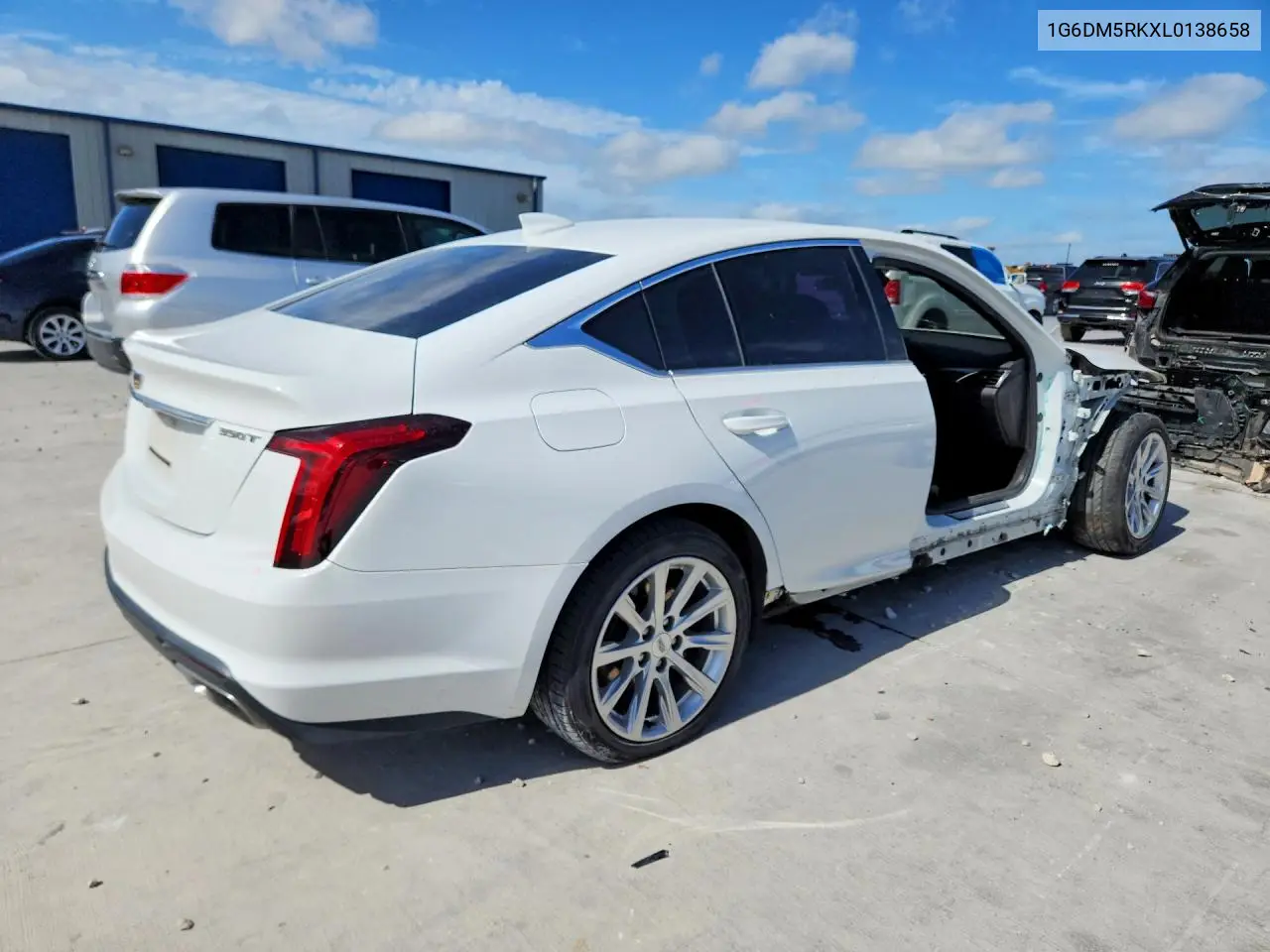 2020 Cadillac Ct5 Luxury VIN: 1G6DM5RKXL0138658 Lot: 57298436