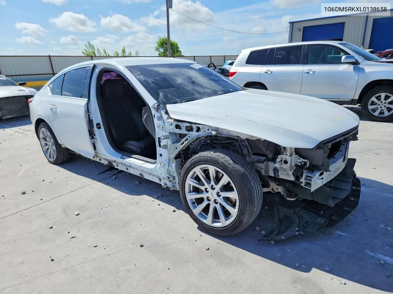 2020 Cadillac Ct5 Luxury VIN: 1G6DM5RKXL0138658 Lot: 57298436