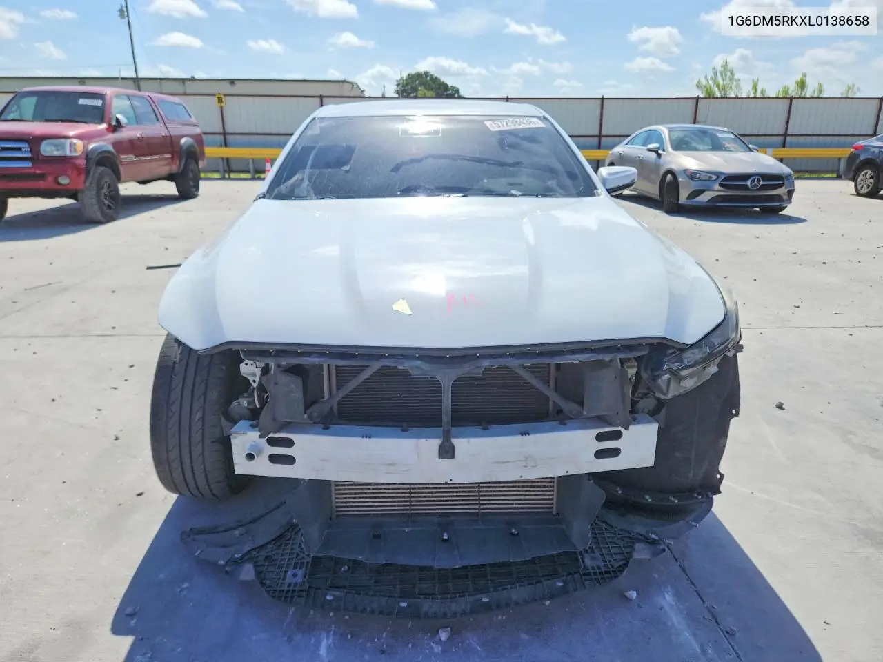 2020 Cadillac Ct5 Luxury VIN: 1G6DM5RKXL0138658 Lot: 57298436