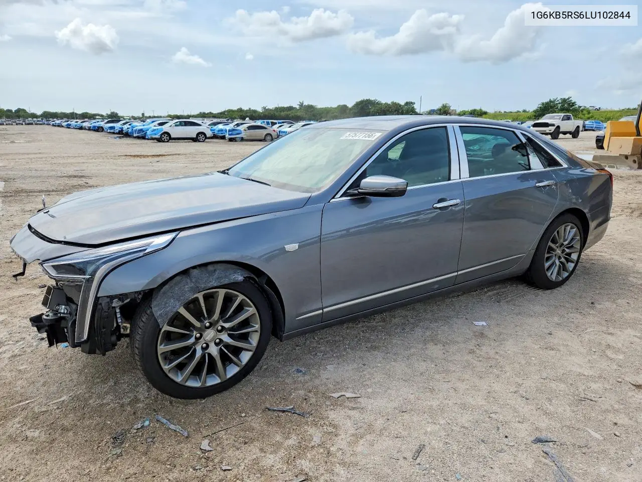 2020 Cadillac Ct6 Luxury VIN: 1G6KB5RS6LU102844 Lot: 57577156