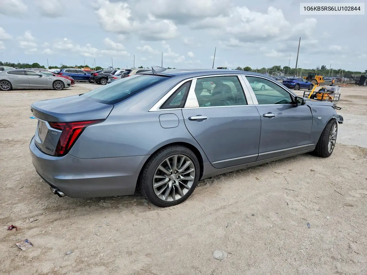 2020 Cadillac Ct6 Luxury VIN: 1G6KB5RS6LU102844 Lot: 57577156