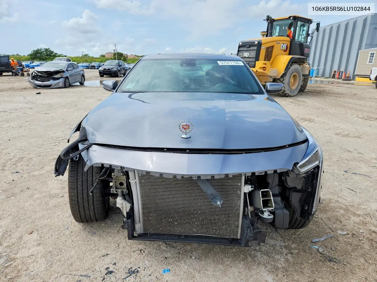 2020 Cadillac Ct6 Luxury VIN: 1G6KB5RS6LU102844 Lot: 57577156