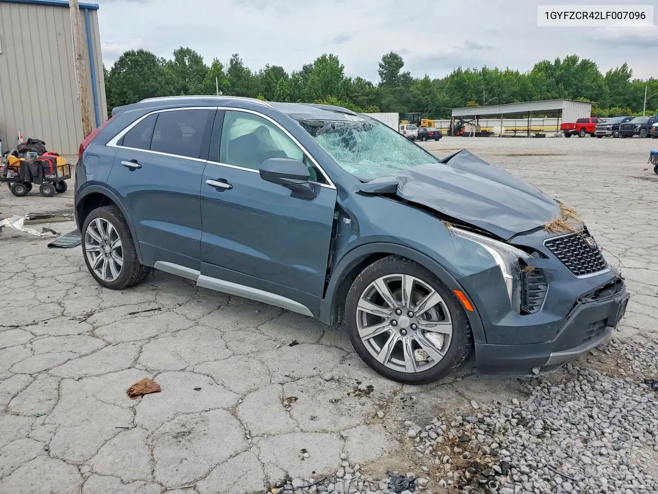 2020 Cadillac Xt4 Premium Luxury VIN: 1GYFZCR42LF007096 Lot: 57701236