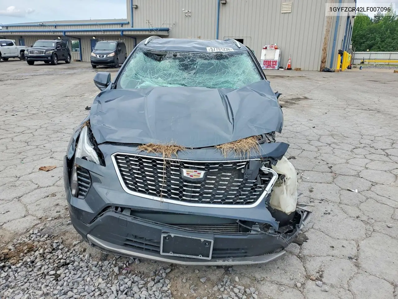 2020 Cadillac Xt4 Premium Luxury VIN: 1GYFZCR42LF007096 Lot: 57701236