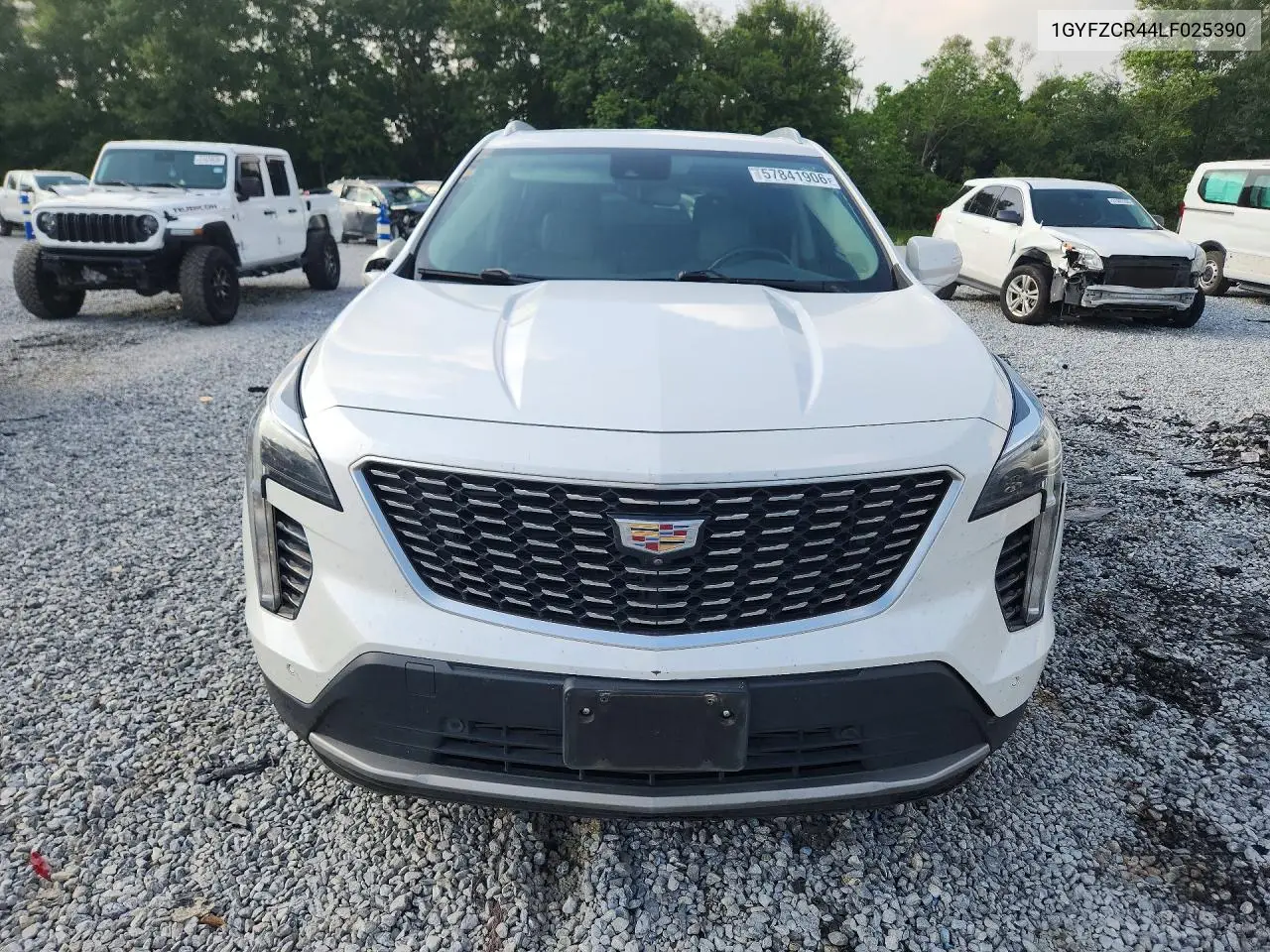 2020 Cadillac Xt4 Premium Luxury VIN: 1GYFZCR44LF025390 Lot: 57841906