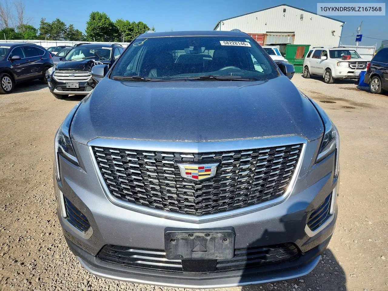 2020 Cadillac Xt5 Premium Luxury VIN: 1GYKNDRS9LZ167568 Lot: 58228146