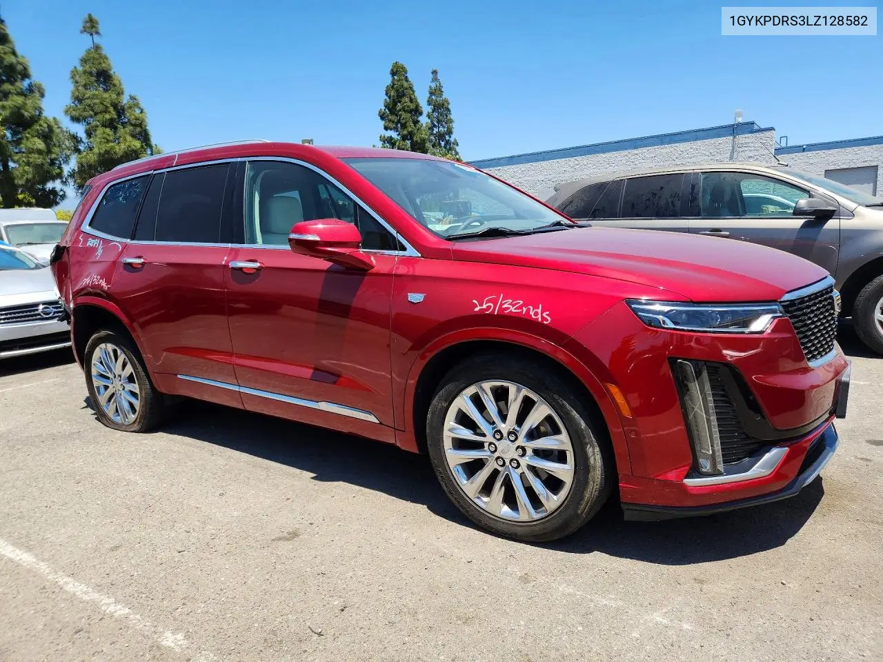 2020 Cadillac Xt6 Premium Luxury VIN: 1GYKPDRS3LZ128582 Lot: 58320326