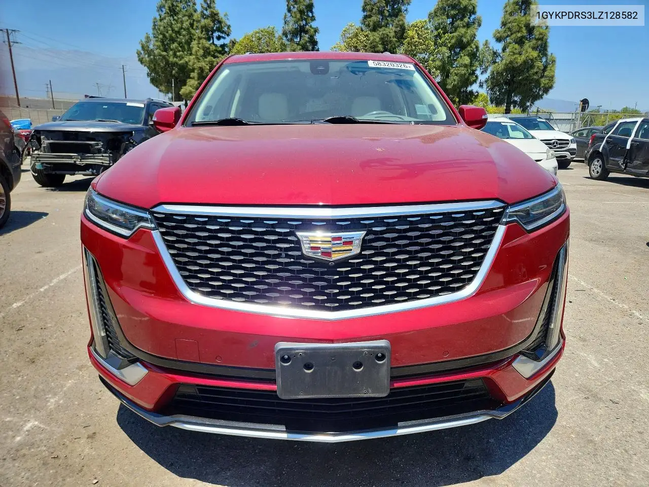 2020 Cadillac Xt6 Premium Luxury VIN: 1GYKPDRS3LZ128582 Lot: 58320326
