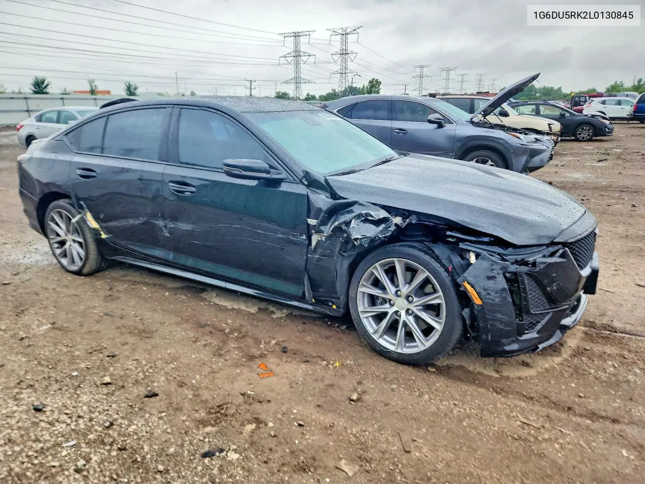 2020 Cadillac Ct5 Sport VIN: 1G6DU5RK2L0130845 Lot: 58387696