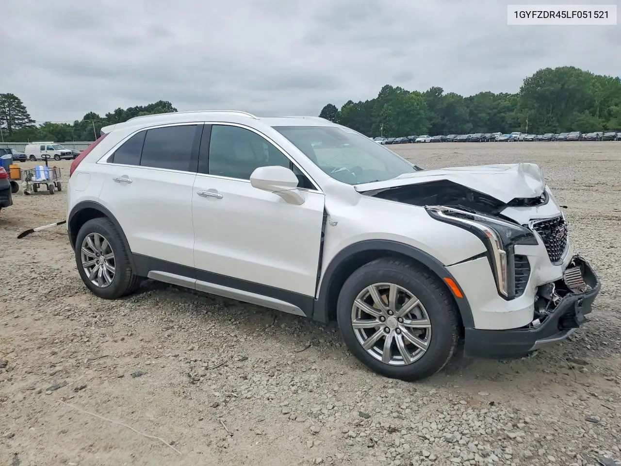 2020 Cadillac Xt4 Premium Luxury VIN: 1GYFZDR45LF051521 Lot: 58583206