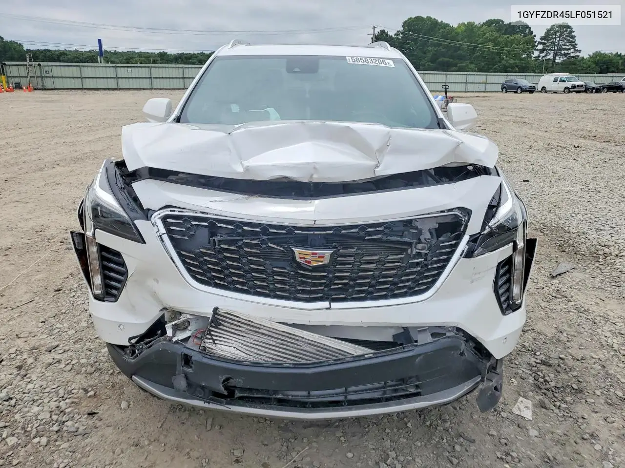 2020 Cadillac Xt4 Premium Luxury VIN: 1GYFZDR45LF051521 Lot: 58583206