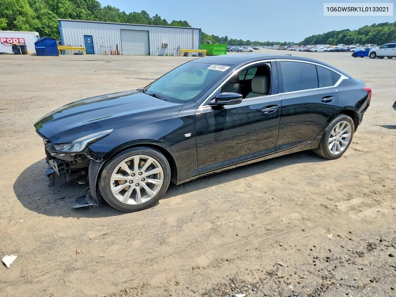 2020 Cadillac Ct5 Luxury VIN: 1G6DW5RK1L0133021 Lot: 58621006