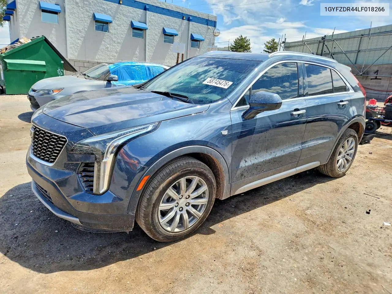 2020 Cadillac Xt4 Premium Luxury VIN: 1GYFZDR44LF018266 Lot: 58745476