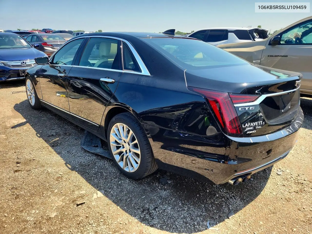 2020 Cadillac Ct6 Luxury VIN: 1G6KB5RS5LU109459 Lot: 59578236