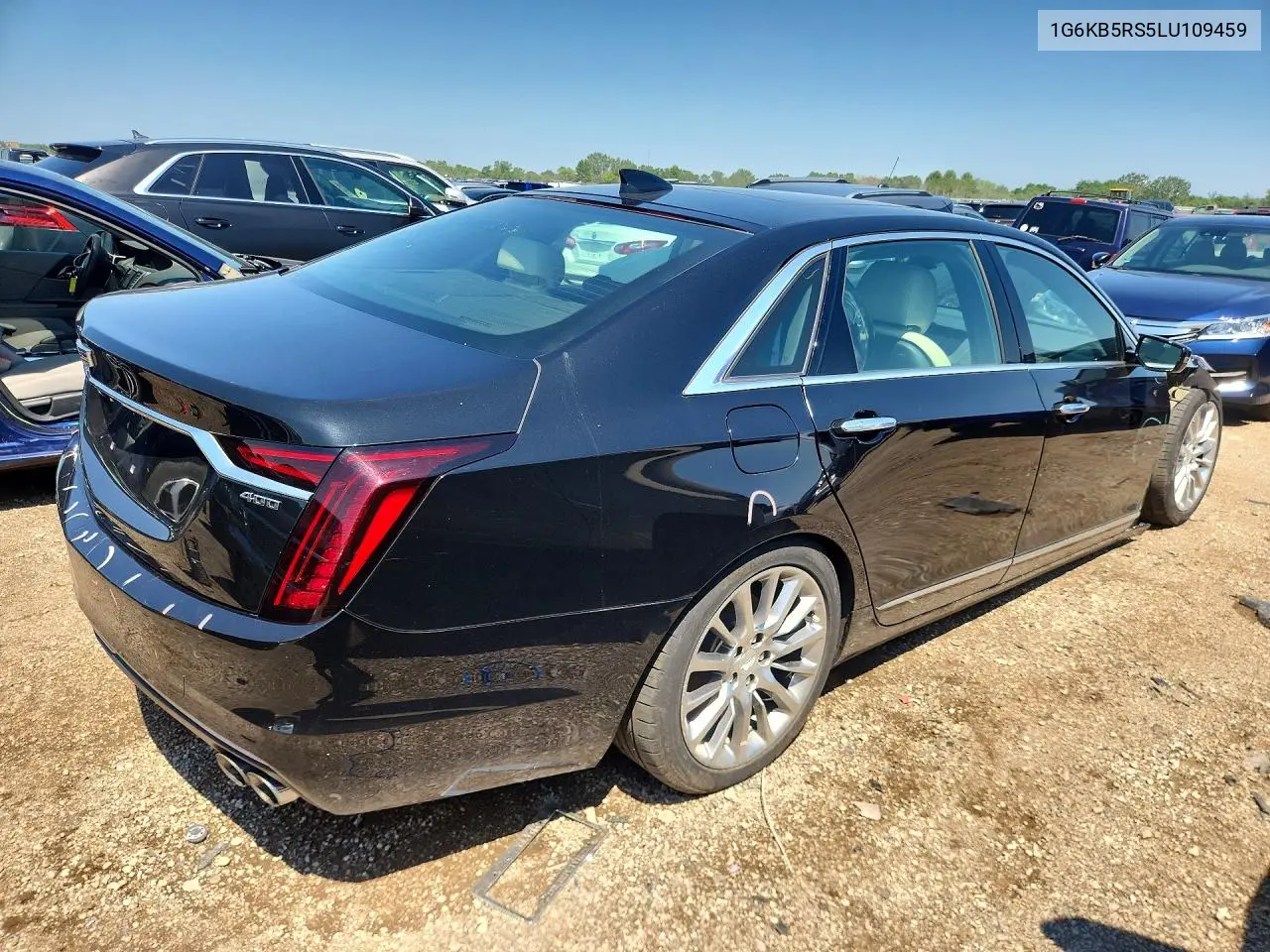 2020 Cadillac Ct6 Luxury VIN: 1G6KB5RS5LU109459 Lot: 59578236