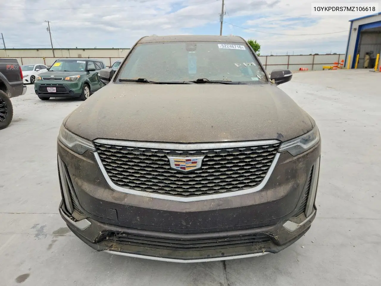 2021 Cadillac Xt6 Premium Luxury VIN: 1GYKPDRS7MZ106618 Lot: 52246716