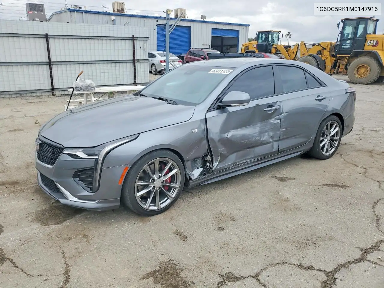 2021 Cadillac Ct4 Sport VIN: 1G6DC5RK1M0147916 Lot: 52351766