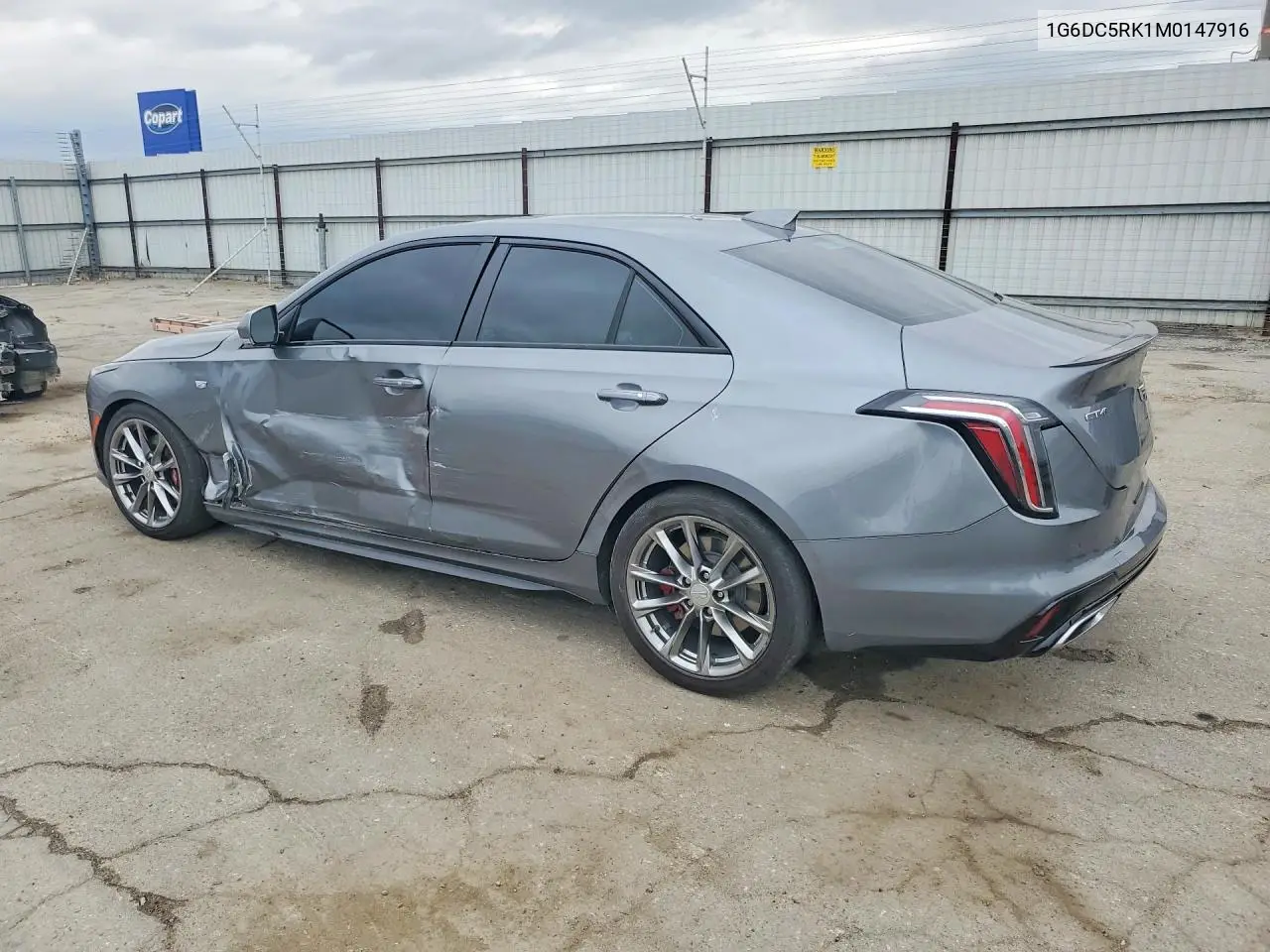 2021 Cadillac Ct4 Sport VIN: 1G6DC5RK1M0147916 Lot: 52351766