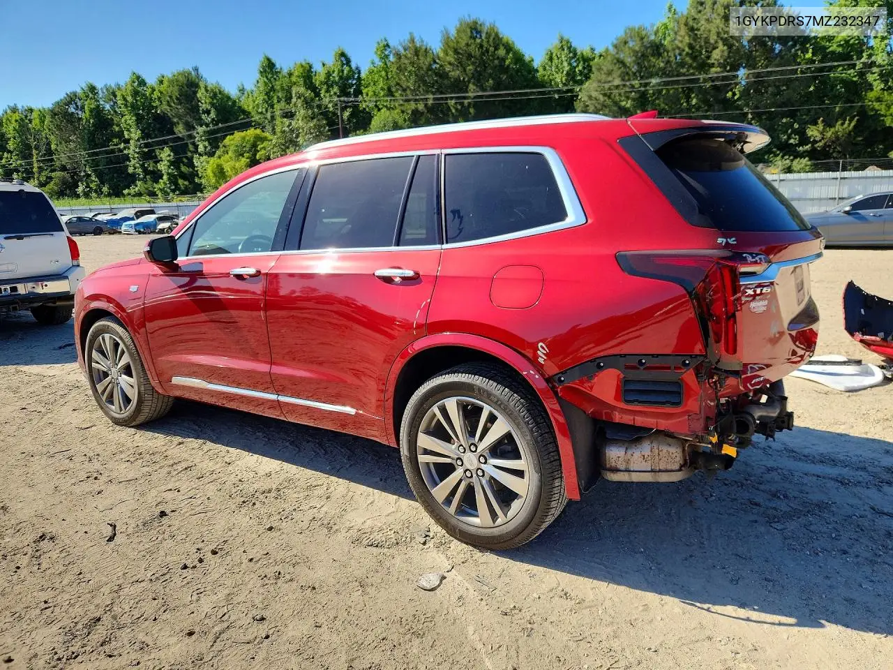 2021 Cadillac Xt6 Premium Luxury VIN: 1GYKPDRS7MZ232347 Lot: 52801786