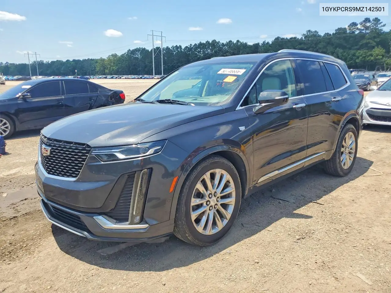 2021 Cadillac Xt6 Premium Luxury VIN: 1GYKPCRS9MZ142501 Lot: 53746686
