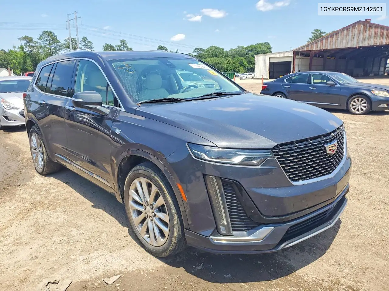2021 Cadillac Xt6 Premium Luxury VIN: 1GYKPCRS9MZ142501 Lot: 53746686