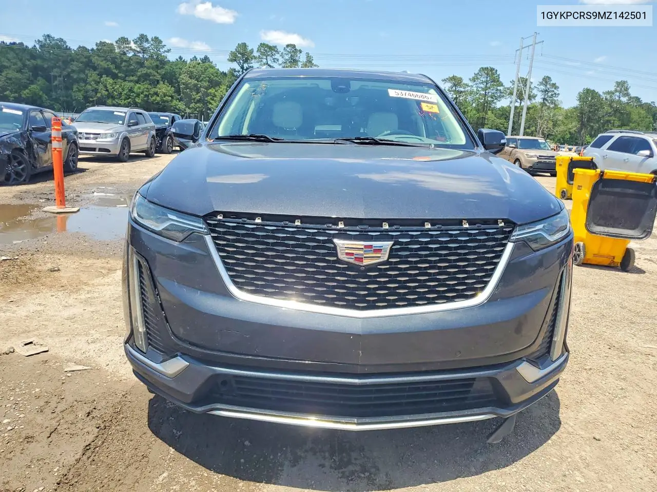 2021 Cadillac Xt6 Premium Luxury VIN: 1GYKPCRS9MZ142501 Lot: 53746686