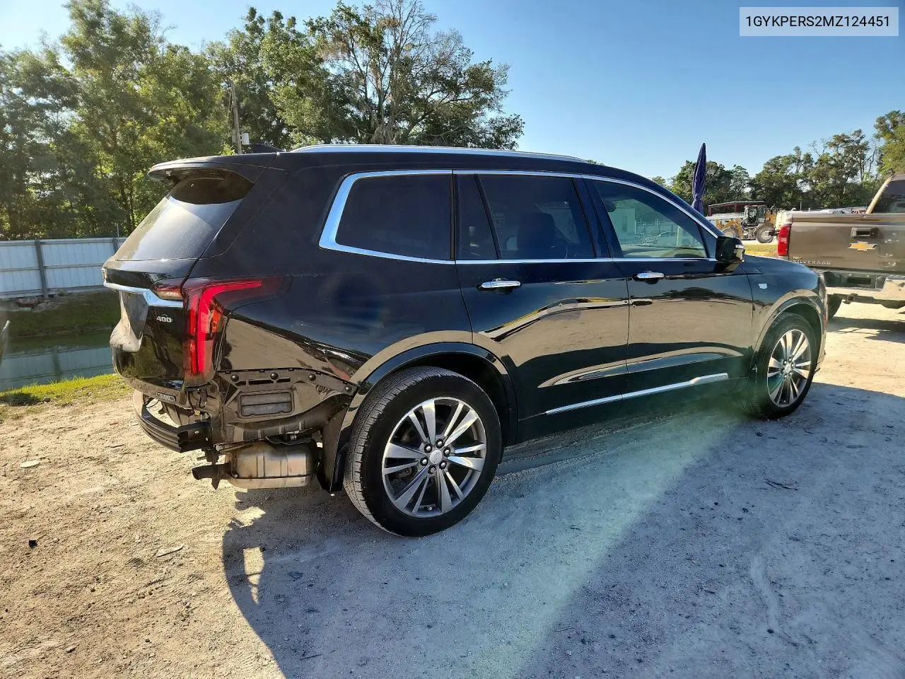 2021 Cadillac Xt6 Platinum Premium Luxury VIN: 1GYKPERS2MZ124451 Lot: 53763596