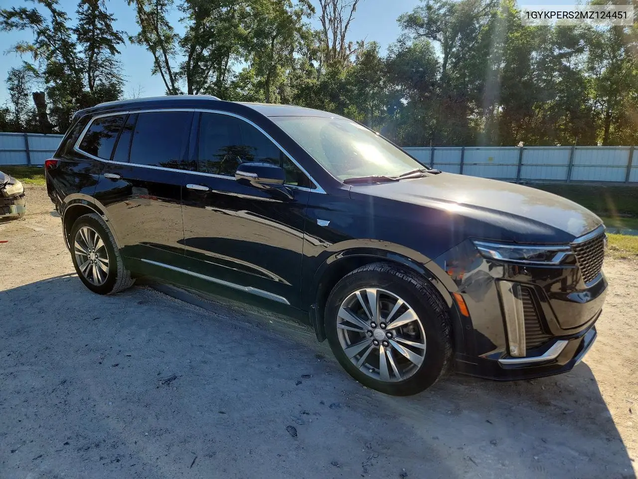 2021 Cadillac Xt6 Platinum Premium Luxury VIN: 1GYKPERS2MZ124451 Lot: 53763596