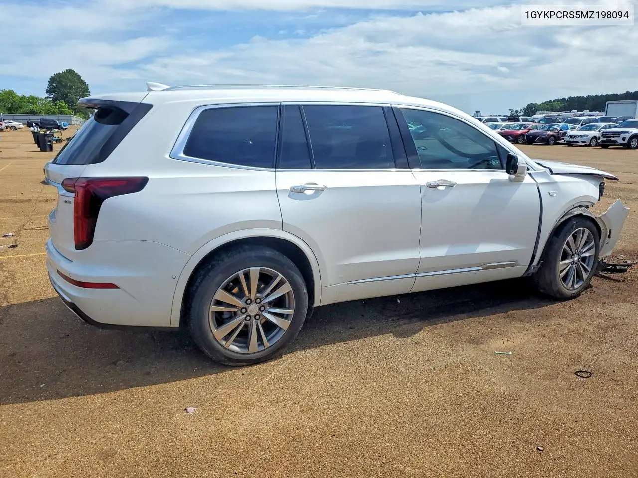 2021 Cadillac Xt6 Premium Luxury VIN: 1GYKPCRS5MZ198094 Lot: 55187276
