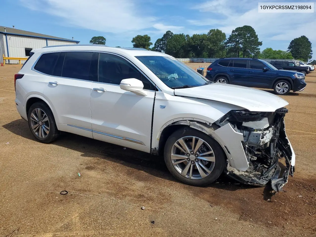 2021 Cadillac Xt6 Premium Luxury VIN: 1GYKPCRS5MZ198094 Lot: 55187276