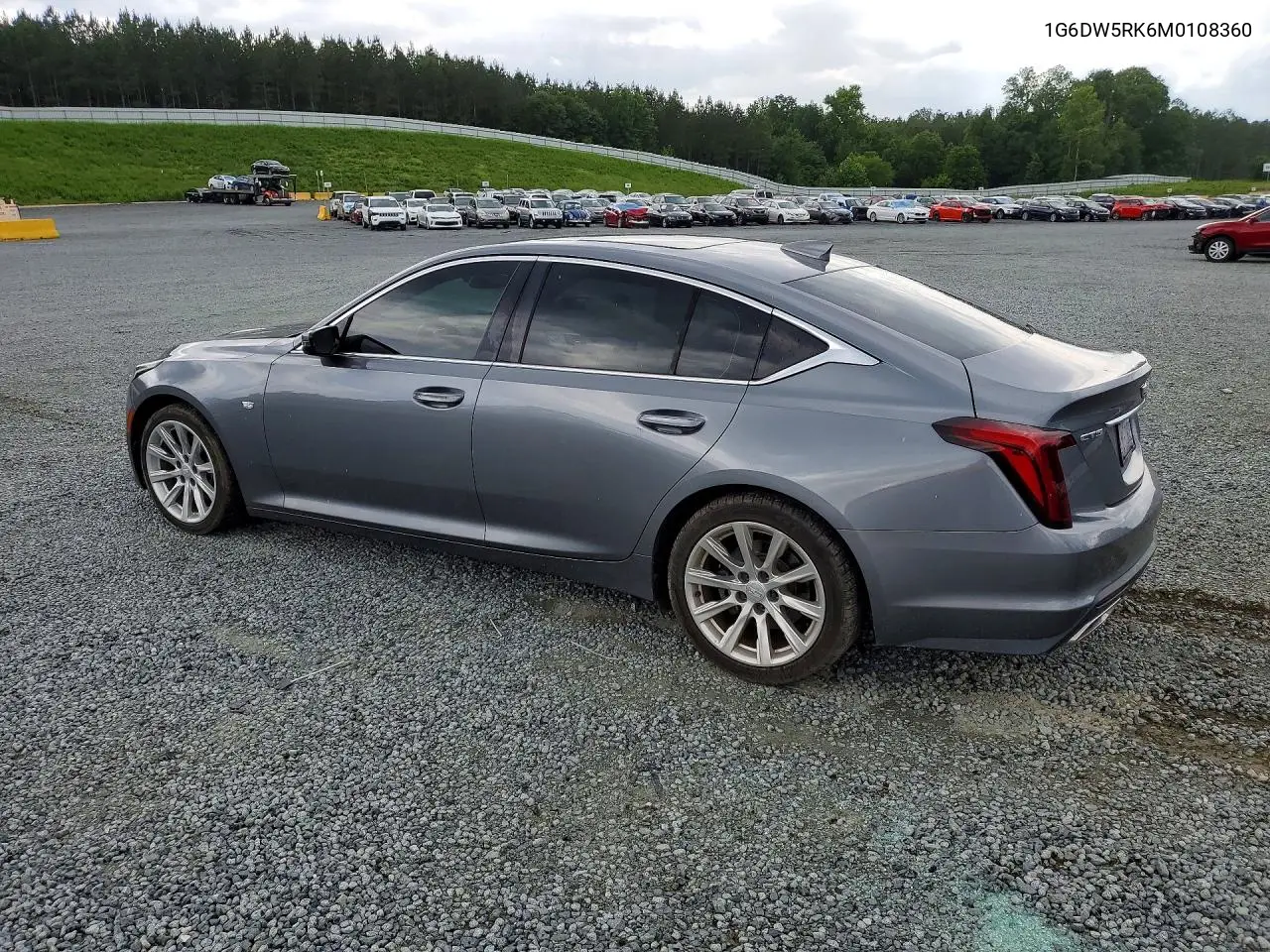 2021 Cadillac Ct5 Luxury VIN: 1G6DW5RK6M0108360 Lot: 55370426