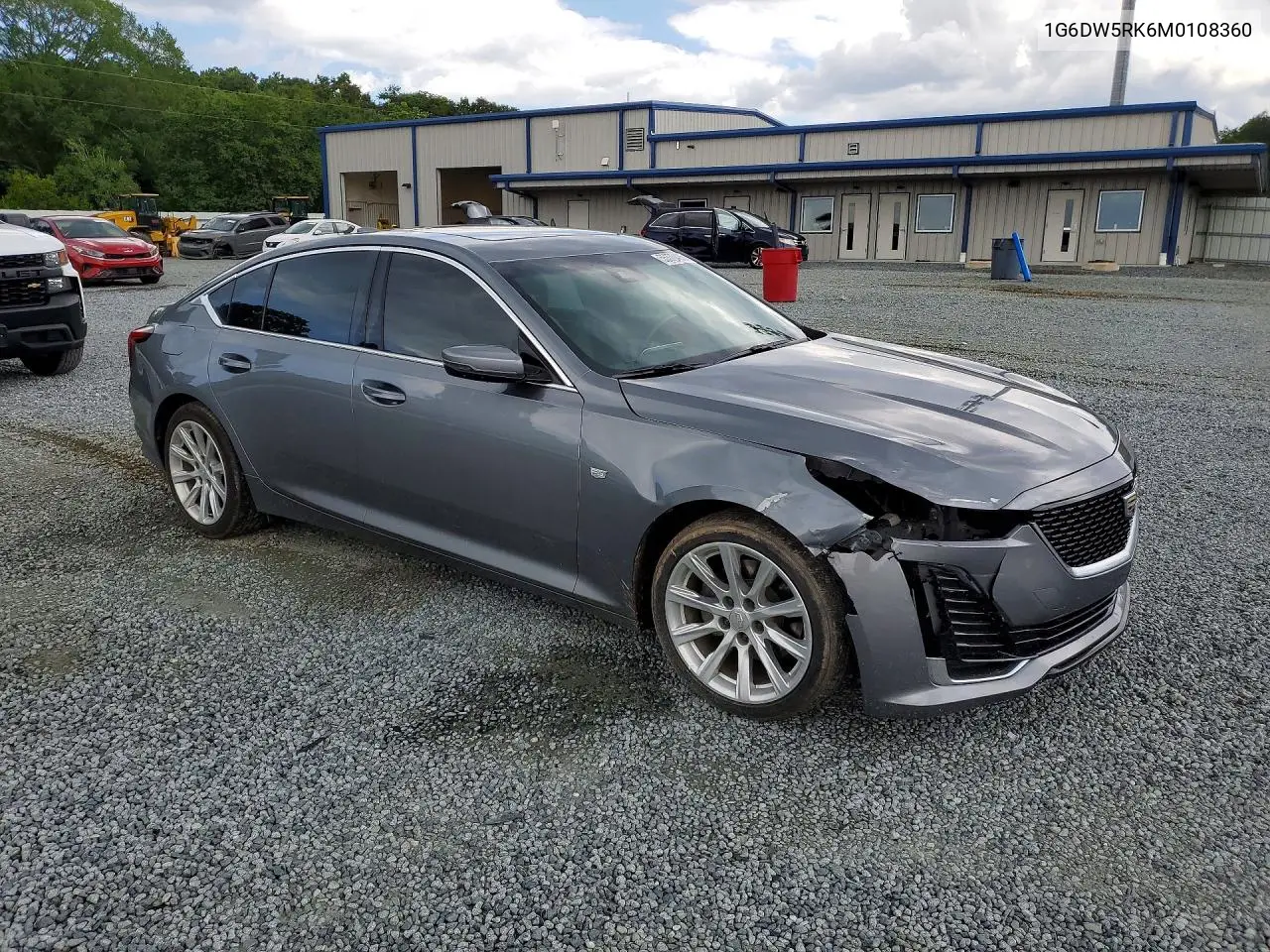 2021 Cadillac Ct5 Luxury VIN: 1G6DW5RK6M0108360 Lot: 55370426
