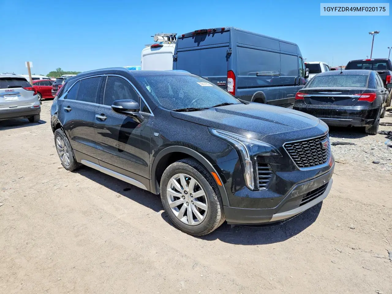 2021 Cadillac Xt4 Premium Luxury VIN: 1GYFZDR49MF020175 Lot: 55614786