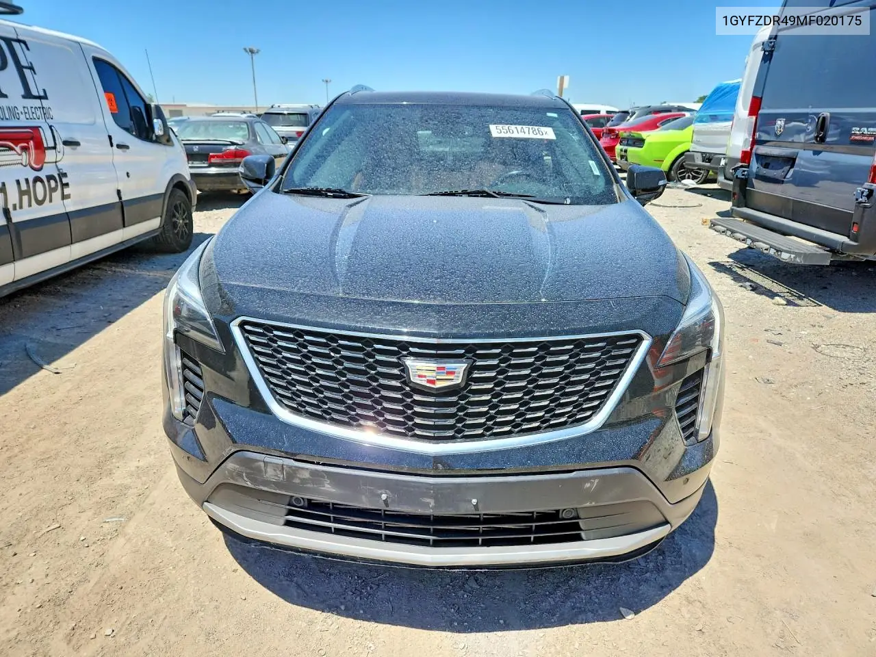 2021 Cadillac Xt4 Premium Luxury VIN: 1GYFZDR49MF020175 Lot: 55614786