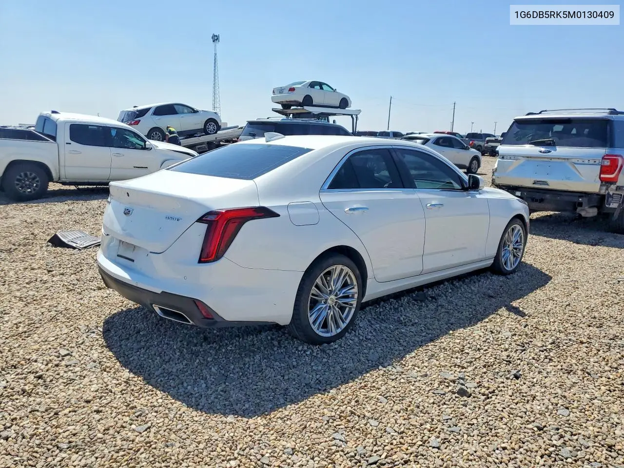 2021 Cadillac Ct4 Premium Luxury VIN: 1G6DB5RK5M0130409 Lot: 56754366