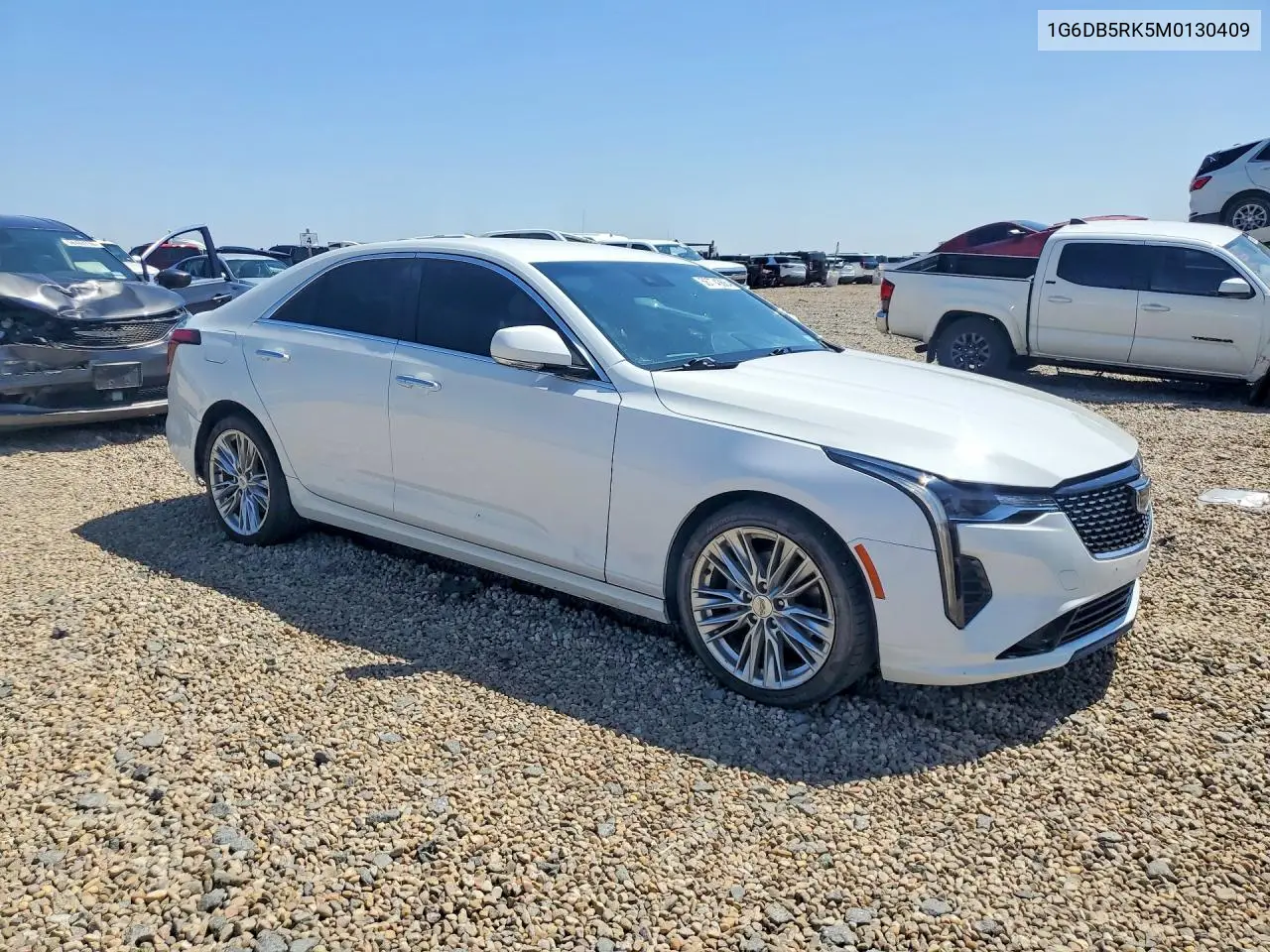 2021 Cadillac Ct4 Premium Luxury VIN: 1G6DB5RK5M0130409 Lot: 56754366