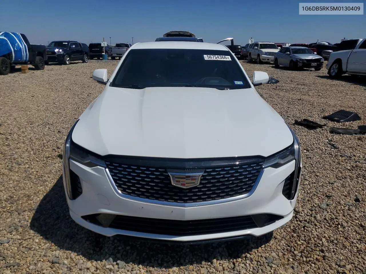 2021 Cadillac Ct4 Premium Luxury VIN: 1G6DB5RK5M0130409 Lot: 56754366