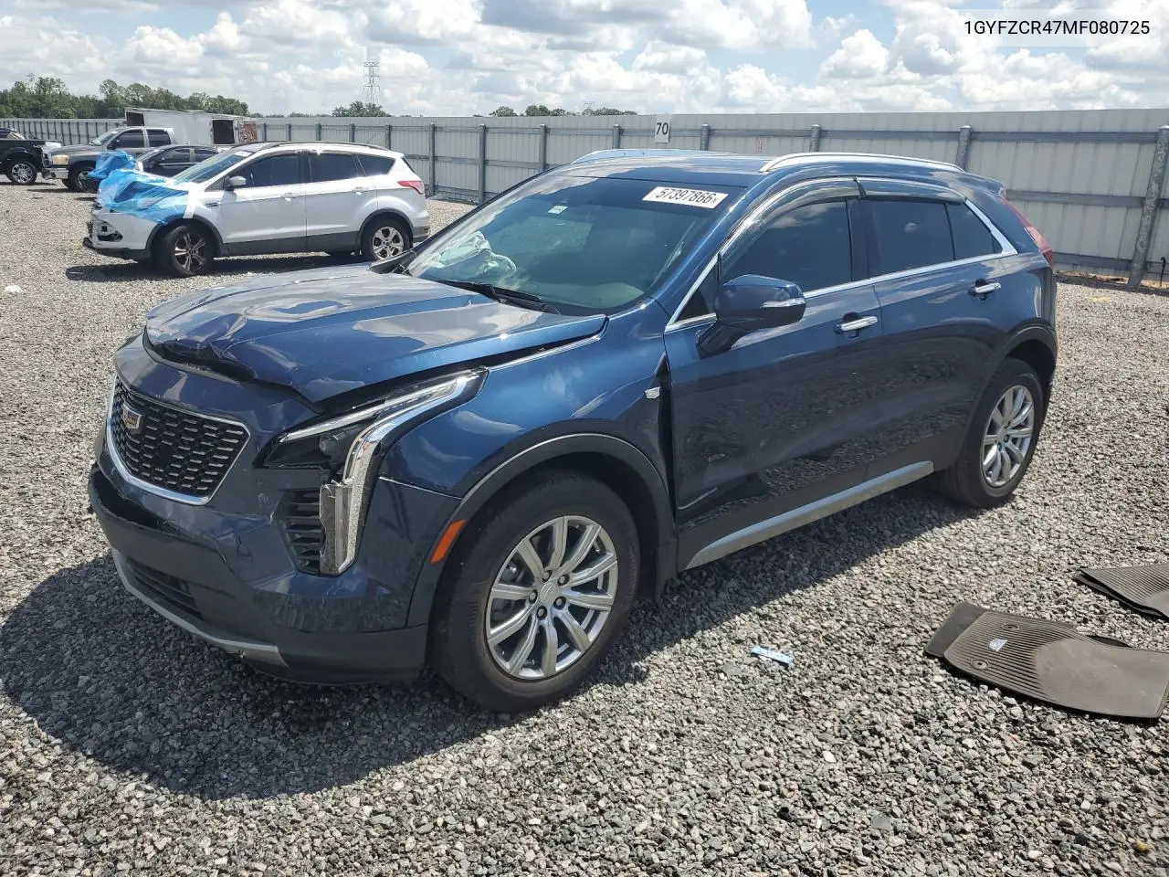 2021 Cadillac Xt4 Premium Luxury VIN: 1GYFZCR47MF080725 Lot: 57397866