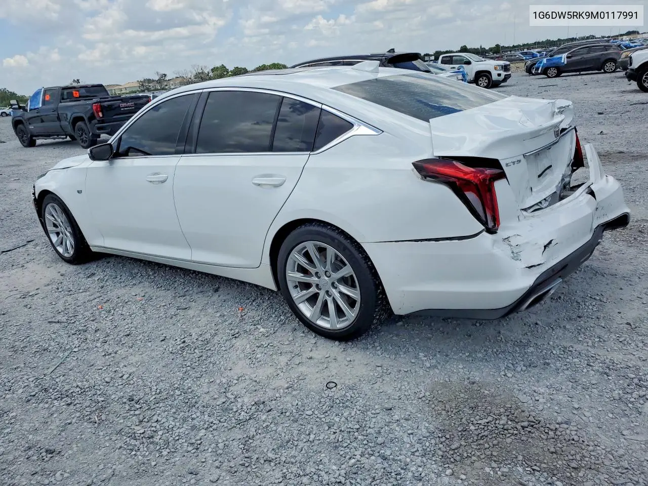 2021 Cadillac Ct5 Luxury VIN: 1G6DW5RK9M0117991 Lot: 57663416