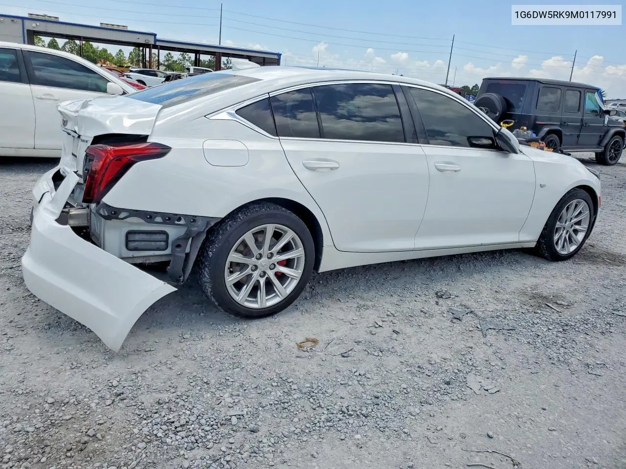 2021 Cadillac Ct5 Luxury VIN: 1G6DW5RK9M0117991 Lot: 57663416