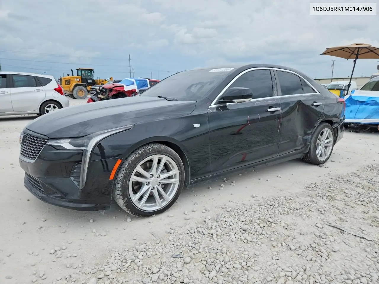 2021 Cadillac Ct4 Luxury VIN: 1G6DJ5RK1M0147906 Lot: 57711796