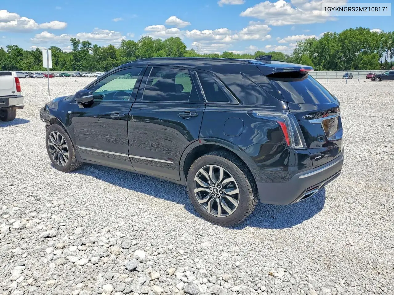 2021 Cadillac Xt5 Sport VIN: 1GYKNGRS2MZ108171 Lot: 58640716