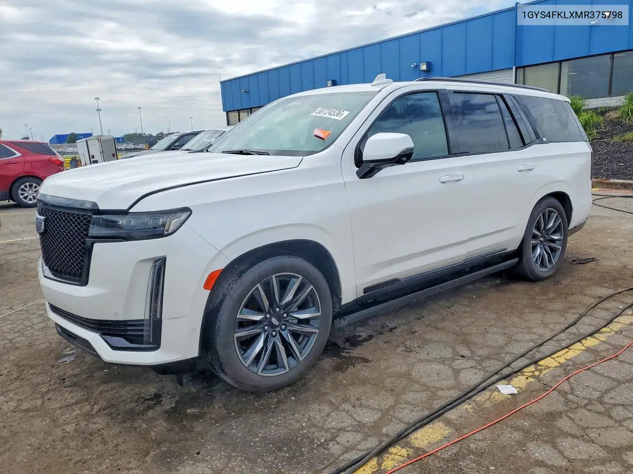 2021 Cadillac Escalade Sport VIN: 1GYS4FKLXMR375798 Lot: 58724536