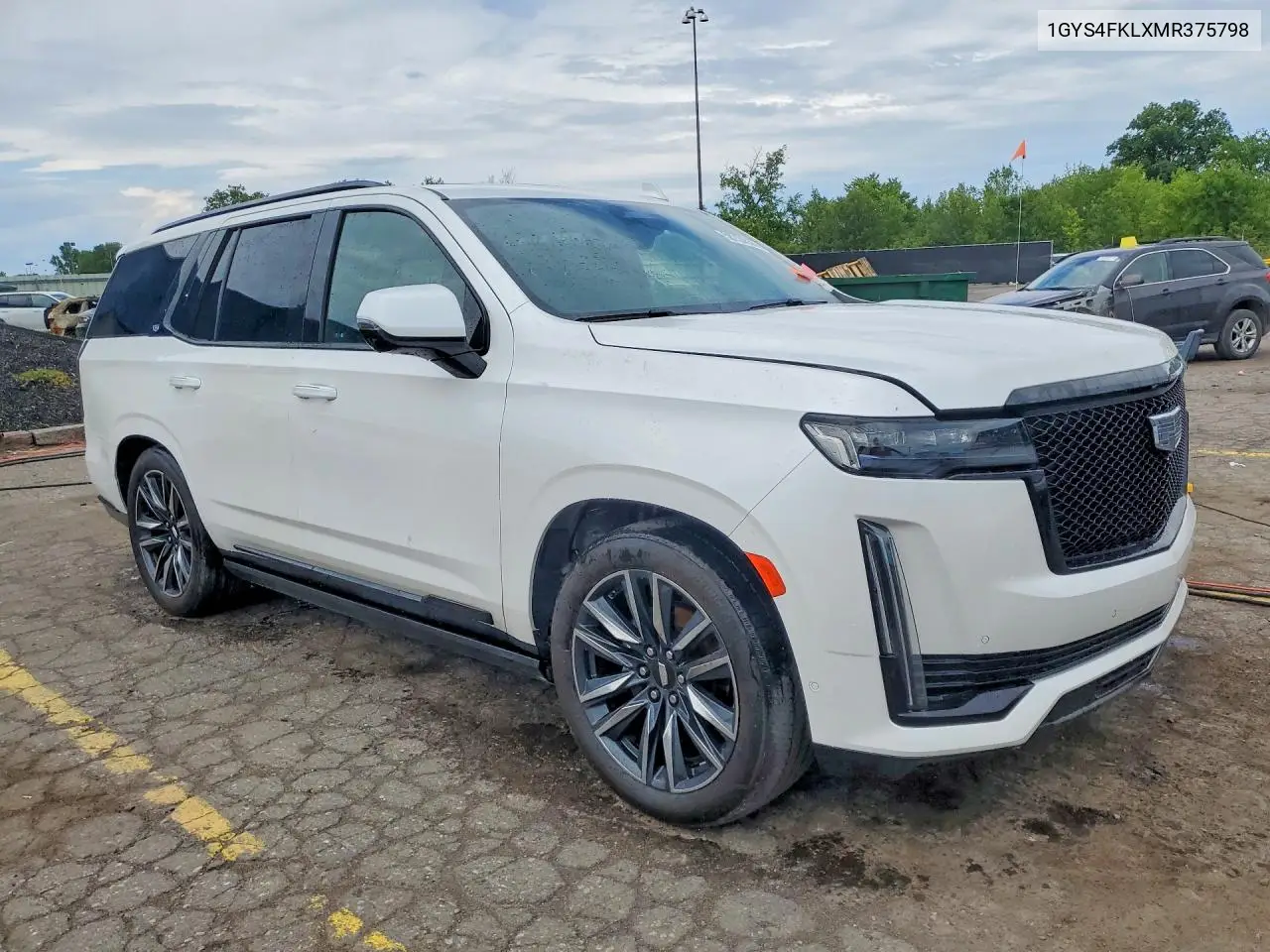 2021 Cadillac Escalade Sport VIN: 1GYS4FKLXMR375798 Lot: 58724536