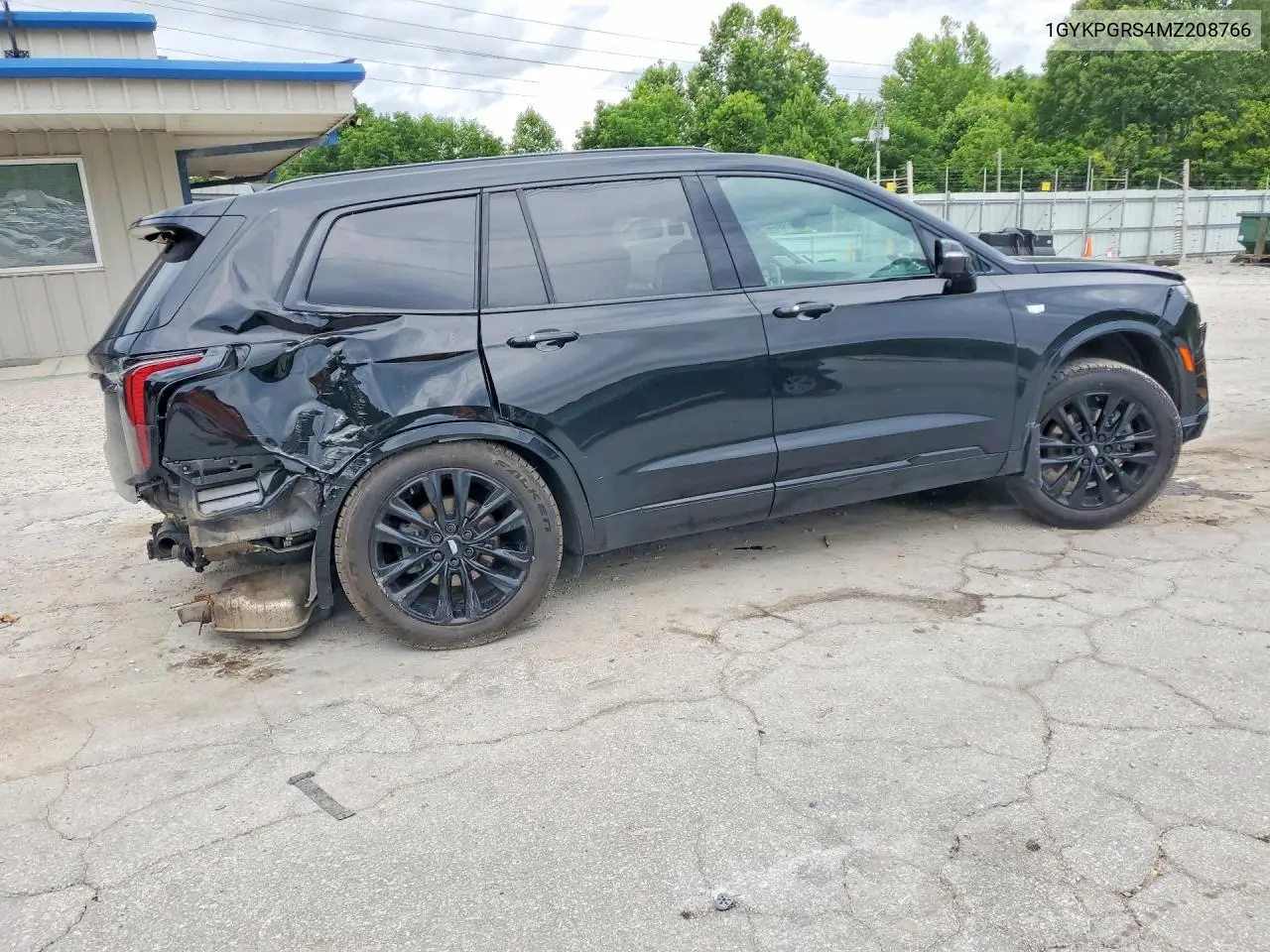 2021 Cadillac Xt6 Sport VIN: 1GYKPGRS4MZ208766 Lot: 58762126