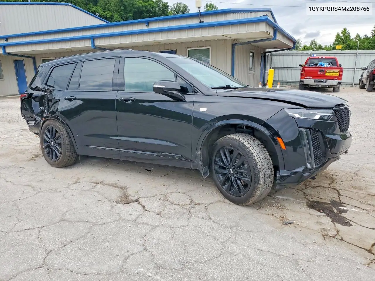 2021 Cadillac Xt6 Sport VIN: 1GYKPGRS4MZ208766 Lot: 58762126