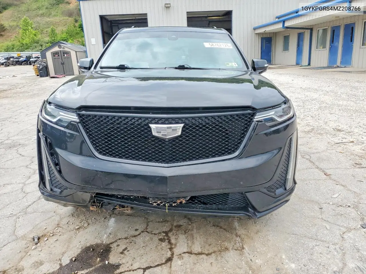 2021 Cadillac Xt6 Sport VIN: 1GYKPGRS4MZ208766 Lot: 58762126