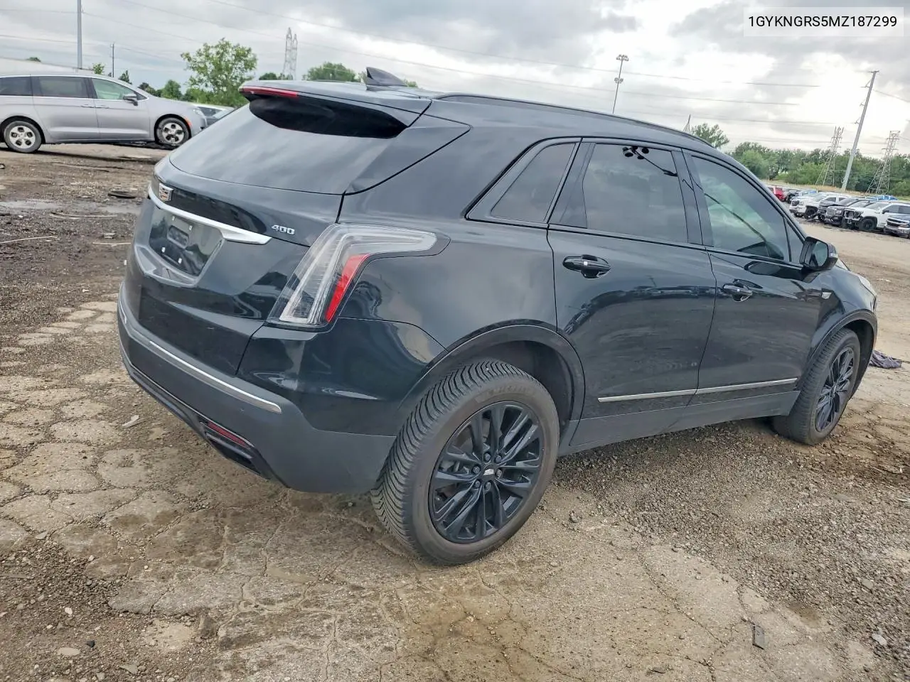 2021 Cadillac Xt5 Sport VIN: 1GYKNGRS5MZ187299 Lot: 59727846