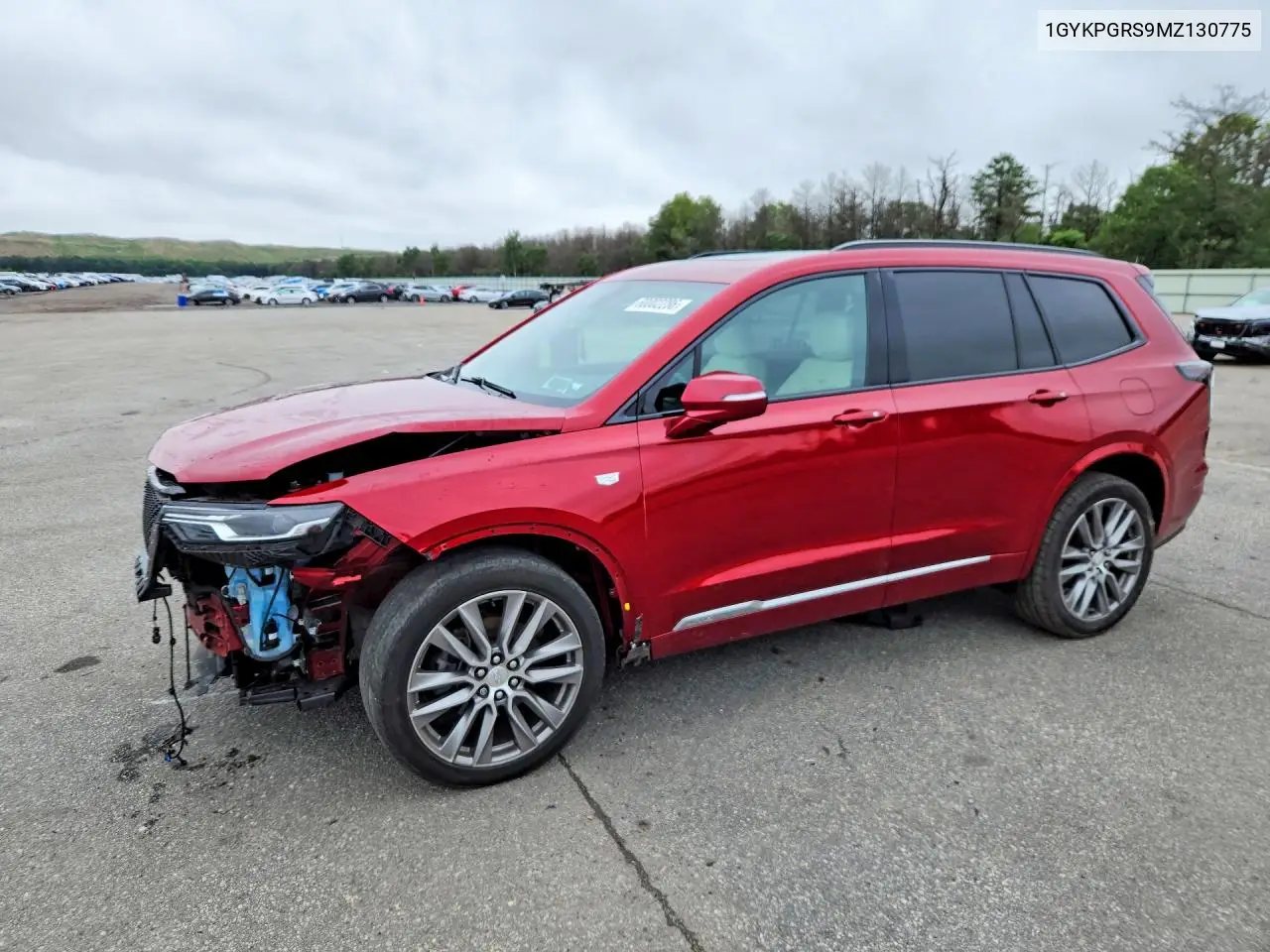 2021 Cadillac Xt6 Sport VIN: 1GYKPGRS9MZ130775 Lot: 60002286
