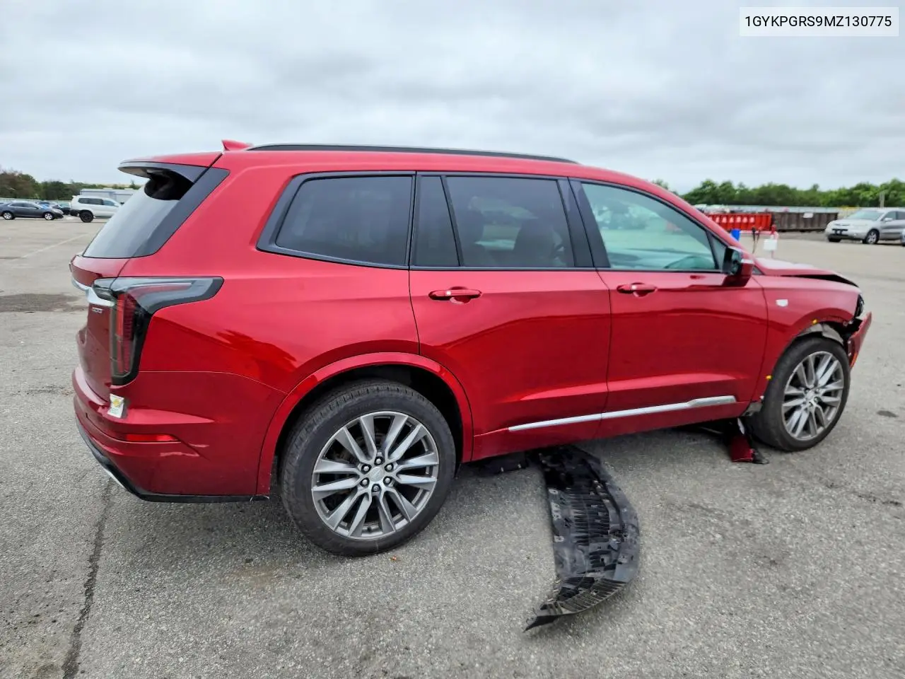 2021 Cadillac Xt6 Sport VIN: 1GYKPGRS9MZ130775 Lot: 60002286